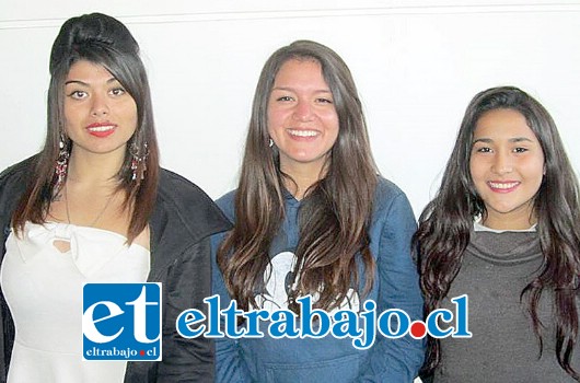 ¿CUÁL SERÁ LA REINA?- Ellas son las tres candidatas a Reina Escuela Agrícola 2016: Débora López de la Alianza Pirata, Vianka Núñez de la Alianza Héroes y Marianela León de la Alianza Villanos.