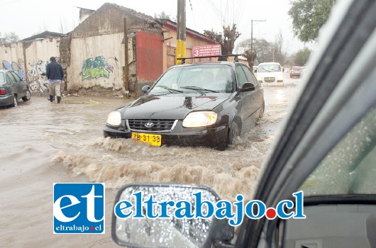 Y FALTAN MÁS.- En agosto de 2015 hubo grandes inundaciones en toda nuestra comuna, este año hasta el momento el impacto ha sido menor. (Archivo)