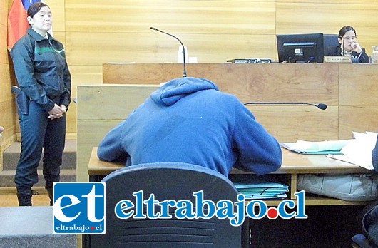 El sujeto quedó con prisión preventiva por haber tras la brutal agresión que propinó a su ex pareja.