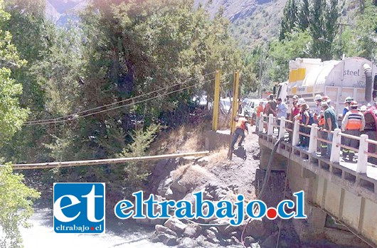 Codelco Andina fue multada con 45 millones de pesos por sus responsabilidades en el derrame de 50 m3 de concentrado de cobre sobre el cauce del Río Blanco.