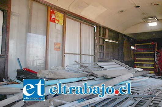 El vagón está ubicado en las inmediaciones del Parque Puente Cimbra de Putaendo y próximamente se convertirá en una cafetería.