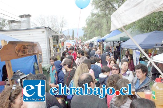 Cerca de veinte mil personas llegaron al sector de El Almendral, entre los días sábado y domingo, para disfrutar de la tercera versión de la Fiesta de la Vendimia.