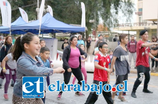 El sábado pasado se realizó la quinta versión del programa ‘Calles Abiertas’ del IND y el municipio de San Felipe.