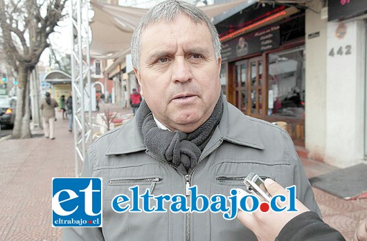 Roberto Osses, Presidente Consejo Superior de Taxis Colectivos de Los Andes.