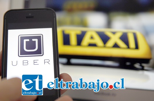 Los famosos taxis Uber llegarían al Valle de Aconcagua.