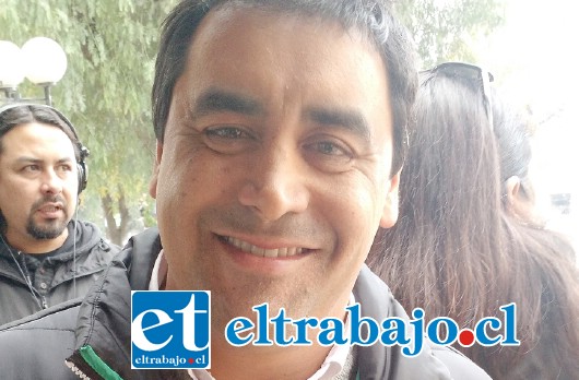 Secretario de Planificación Comunal de la Municipalidad de San Felipe, Claudio Paredes.