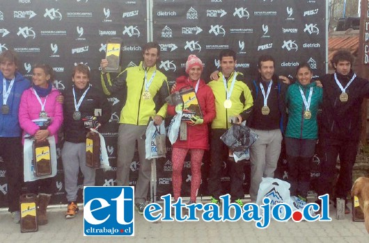 La atleta aconcagüina subió al tercer lugar del podio en el XK Race de Córdova.