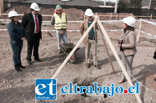 El proyecto de infraestructura que se está ejecutando en la comuna de Santa María es uno de los más grandes a nivel regional con una inversión de$1.062.822.609.