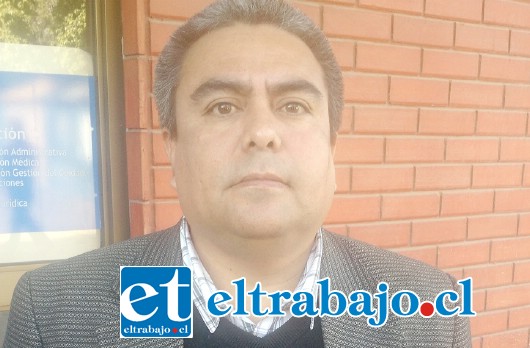 SERGIO GUTIÉRREZ GONZÁLEZ.- presidente de la Federación Nacional de los Trabajadores de la Salud, Fenats, del hospital San Camilo.