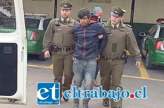 Víctor Ahumada Padilla alias ‘El Cabeza de Lata’ fue capturado por Carabineros la madrugada de este sábado en la empresa Cabrini de San Felipe.