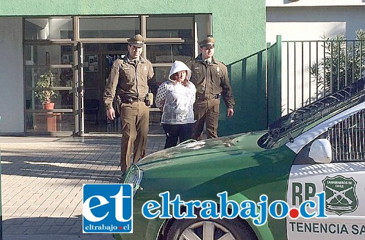 La imputada fue identificada como A.N.Q.M., de 24 años, sin antecedentes penales, quien fue plenamente reconocida por la víctima.