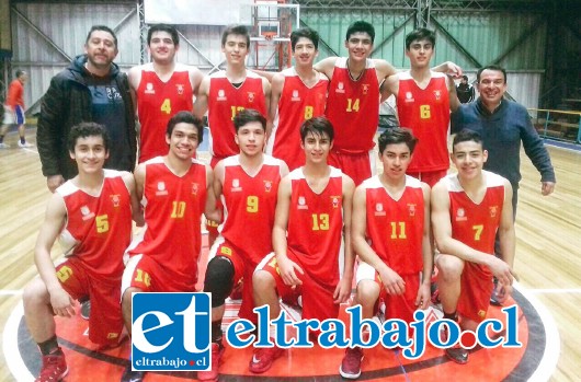 En el gimnasio Arregui de la ciudad jardín, la selección de San Felipe clasificó a los Juegos Binacionales.