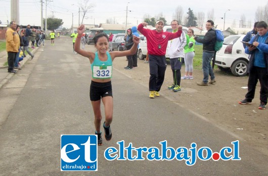 La pequeña fondista ganó en Quilpué y Requínoa.
