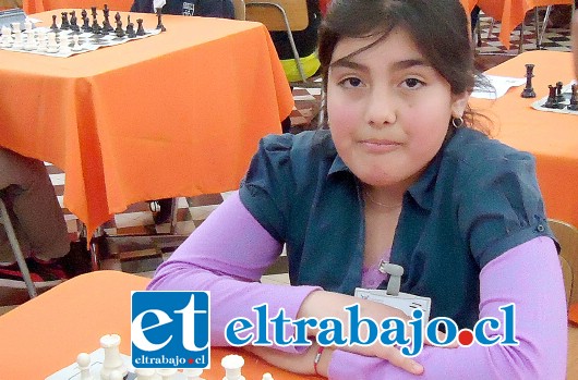 SIEMPRE LA CONY.- Constanza Espinoza, logró el quinto lugar en su categoría en este campeonato.