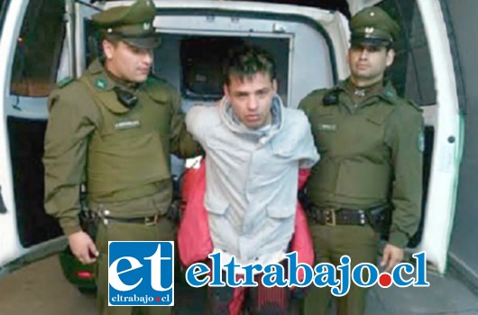 Nicolás Ignacio Saá González, domiciliado en la comuna de San Felipe, quien posee un nutrido prontuario policial con más de 17 detenciones por delitos de robo y hurto, fue acusado de estafa.