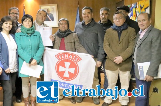 Tras una extensa reunió, entre representantes del SSA y dirigentes de la Fenats Aconcagua, se alcanzó un acuerdo que pone fin a la toma efectuada desde el miércoles en dependencias de esta institución.