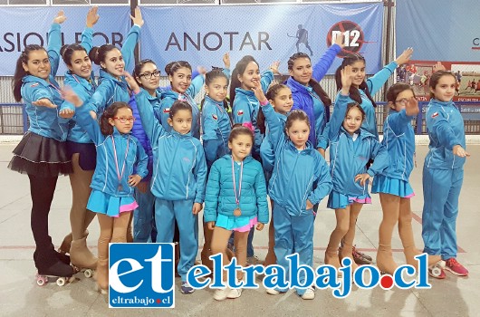 REINAS DE LA PISTA.- Ellas son las patinadoras más activas de todo el Valle Aconcagua a la fecha, pues casi todas las semanas están en competencias nacionales, regionales y provinciales.