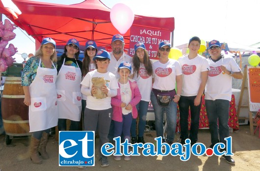 Las estrellas del evento fueron los terremotos hechos con el Pipeño de tu Padre y la chicha fresca y heladita de los Chicha Shop.