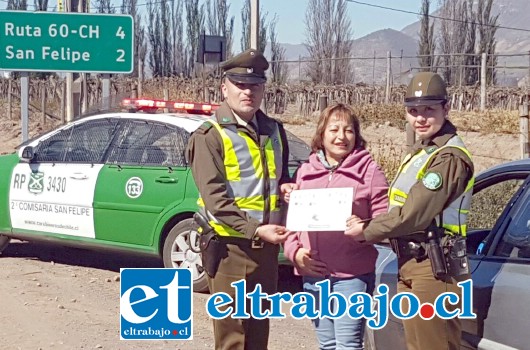 TODOS EN ALERTA.- Esta semana dio inicio la campaña ‘18 Seguro’, jornadas especiales en las que Carabineros desarrolla metódicamente un trabajo de información, promoción, concientización y prevención de todo tipo de accidentes y abusos durante las fiestas patrias en nuestra comuna.