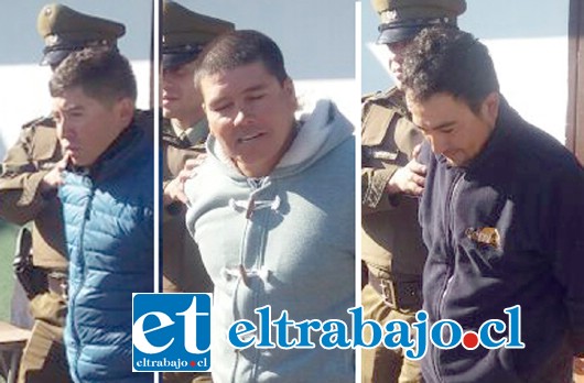 El trío delictual cometió el robo cerca de las 07:30 horas de ayer jueves en la ruta 60 CH por Curimón escapando hacia San Felipe a bordo de un vehículo, siendo detenidos por Carabineros.