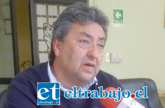 Jorge Jara Catalán, alcalde subrogante de San Felipe.