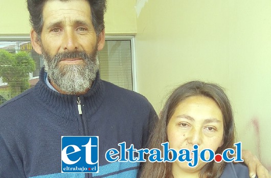 Teresa Herrera Páez y Luis Lazcano Olivares, padres cuidadores del niño, las nuevas víctimas del sistema.