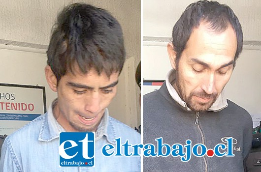 Los condenados Luis Saravia Reinoso (32) y Matías Iván Flores Molina (21) fueron sentenciados a la pena de 5 años y un día de cárcel por el delito de robo con intimidación ocurrido en Catemu el 20 de abril de este año.