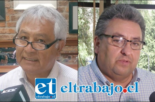 Iván Reyes, consejero regional, integrante de la comisión de medioambiente del Gobierno Regional de Valparaíso, y Jorge Jara Catalán, director del Departamento Jurídico de la Municipalidad de San Felipe.