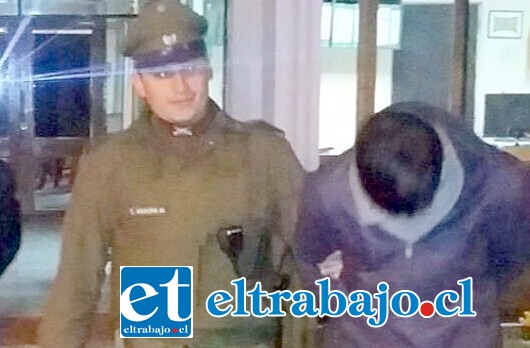 Elías Rojas Rojas alias ‘El Piruja’, quedará tras las rejas luego de ser formalizado por dos delitos flagrantes de robo con intimidación y hurto de perfumes en la comuna de Catemu.