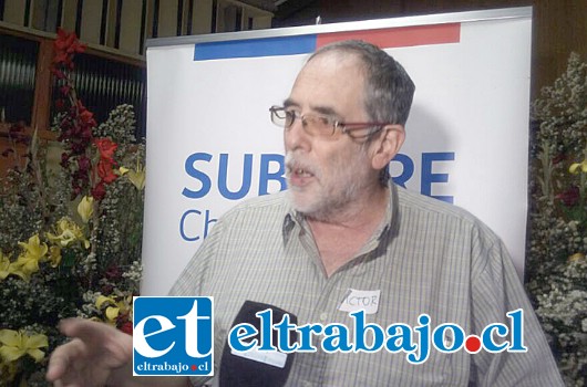 Víctor Leiva Romero, jefe del Departamento de Estudios y Evaluación de la Subsecretaría de Desarrollo Regional, Subdere Valparaíso.