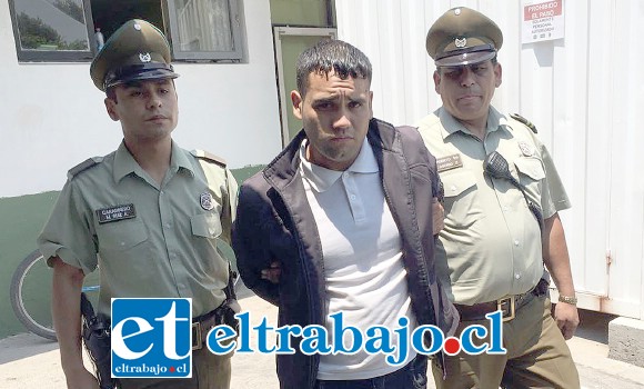 El imputado Roberto Díaz Villa, de 25 años de edad, fue detenido por Carabineros de la Subcomisaría de Llay Llay, tras ser formalizado quedó en prisión preventiva.