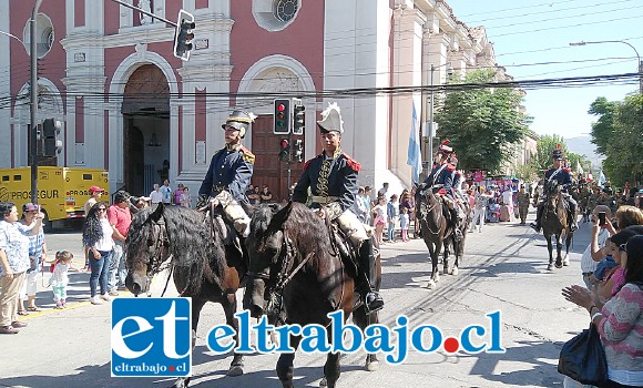 Después de Putaendo, las tropas chileno-argentinas llegaron a San Felipe y de aquí a Curimón, donde hoy al mediodía se recordaría la travesía para emprender rumbo final al asalto en Chacabuco que tendrá lugar este domingo 12 de febrero.