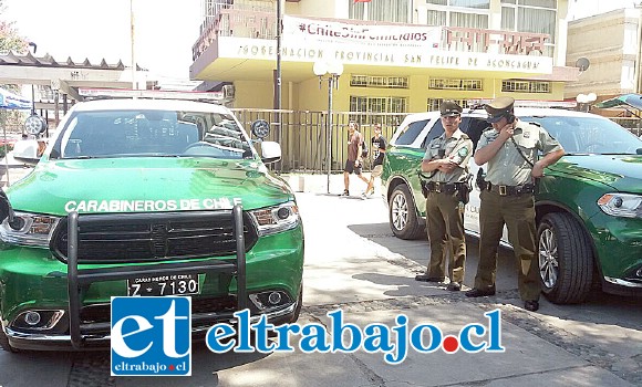 Seis vehículos marca Dodge con tecnología de punta, comenzarán a patrullar las distintas comunas de la Provincia de San Felipe.