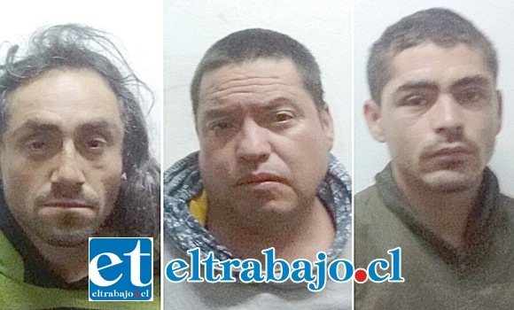 La banda delictual conformada por: Julio Abraham Astudillo Beiza (26), Francisco Álvaro Gutiérrez Toledo (35), Daniel Joel Hernández Rojas (43) y el adolescente de iniciales J.I.C.N. (16).