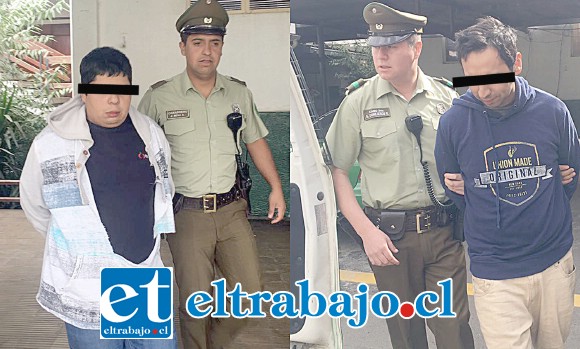 Carabineros logró capturar a dos de los cuatro sujetos que habrían cometido el delito a primeras horas de este sábado en Avenida Yungay de San Felipe. Los imputados ya formalizados deberán permanecer recluidos las 24 horas en sus domicilios.