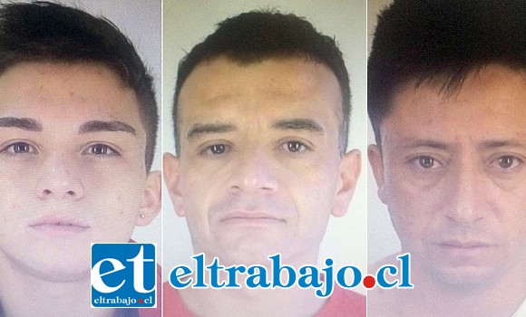 Esta es parte de la peligrosa banda delictual proveniente de la región Metropolitana que fue capturada por Carabineros: Benjamín Elías Salinas Hernández, Giovanni Francisco Tarifeño Ulloa (38) y Patricio Javier Arrey Ulloa (34), fueron enviados a la cárcel tras su formalización en tribunales.