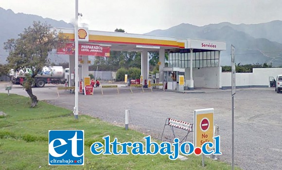 La estación Shell ubicada a costado en la ruta 60 CH en Panquehue, se ha convertido por segunda vez en menos de una semana, en escenario de asaltos a mano armada.