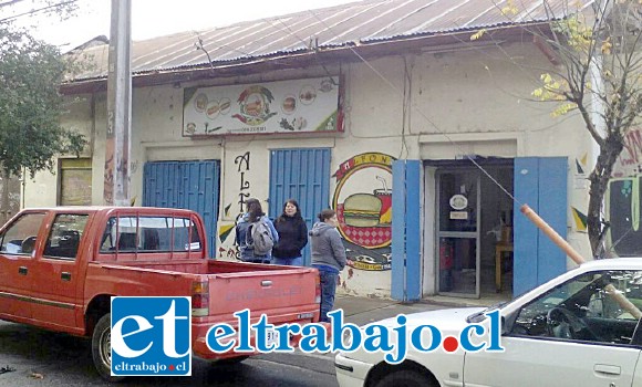 El restaurante Alfonsi, en Chacabuco, víctima de delincuentes que se llevaron un millonario botín.