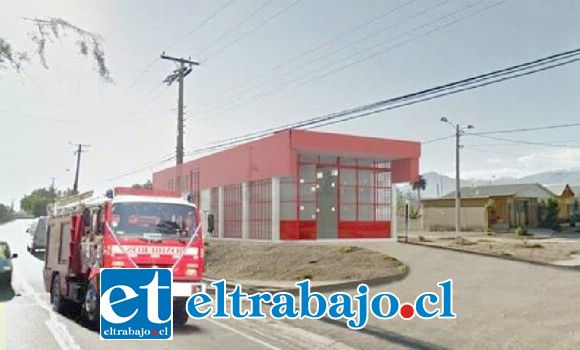 Una inversión de 500 millones de pesos, financiados por el Fondo Nacional de Desarrollo Regional (FNDR), demandará la construcción del cuartel para la Tercera Compañía del Cuerpo de Bomberos de Santa María. (Fotomontaje como quedará)