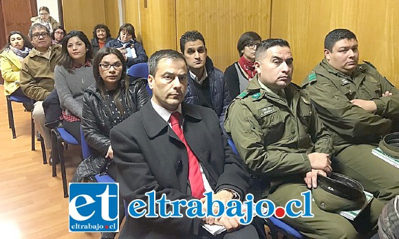 En la actividad organizada por la Gobernación de San Felipe, participaron cerca de 50 representantes de los servicios públicos y de la sociedad civil.