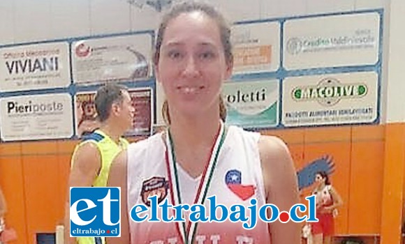 Gabriela Botta, con un gran sacrificio de por medio, fue parte del Mundial de Maxi Básquet de Italia.