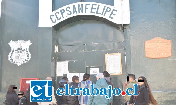 La mujer ingresó los estupefacientes hasta el Centro de Cumplimiento Penitenciario de San Felipe, ubicado en calle Molina 10 de esta ciudad.