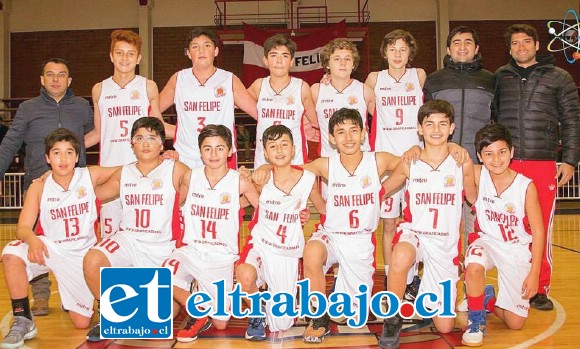 San Felipe Basket se coronó como el mejor de la serie U13 de la Libcentro Menores.