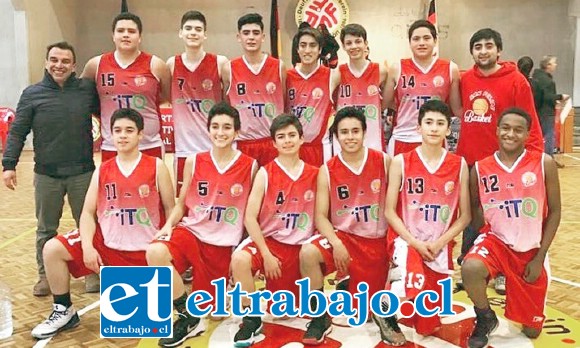 San Felipe Básket fue segundo en el cuadrangular final de la Libcentro U15 jugado en Concepción.