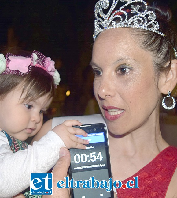 LA REINA.- Vanessa Bórquez, nueva reina d ela Fiesta de la Primavera 2017.