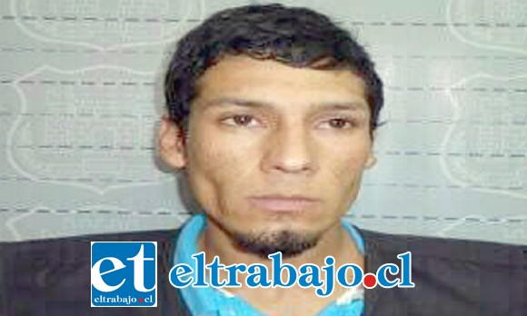 Matías Carvajal Cortés (recapturado) estaba condenado a 8 años por el homicidio de un indigente en Catemu y estaba a cuatro días de ser reo rematado.