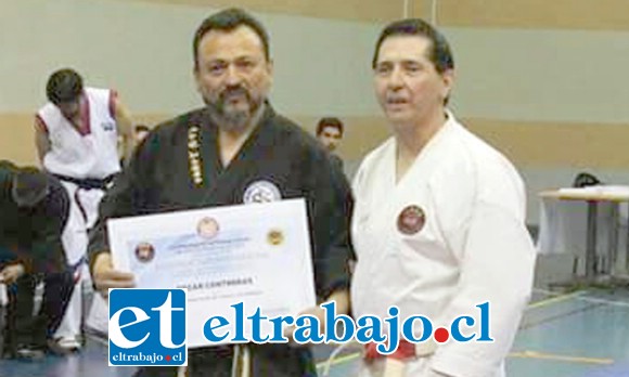 Semanas atrás el Maestro Oscar ‘Toti’ Contreras recibió el título de Mejor Competidor de Todos los tiempos en las artes marciales de Chile.