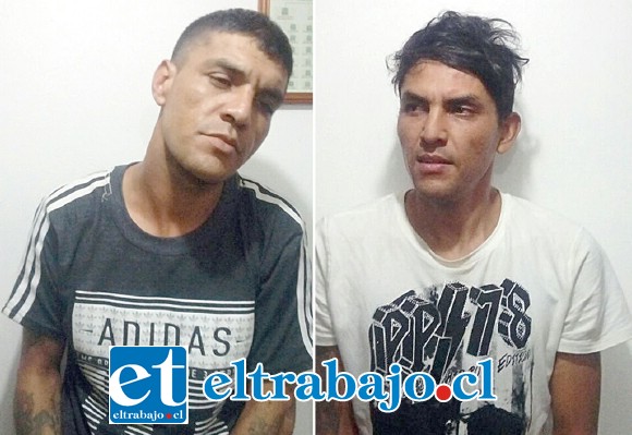 Alexis Lobos y Miguel Olivares Andaúr son los detenidos por Carabineros por el delito de robo en lugar habitado.