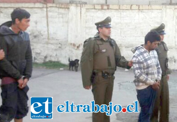 Giovanni Alfredo Jiménez Becerra (20) alias ‘El Chino’ y Peter Andrés Rojas Gallardo (31) apodado ‘Peter Meyers’, condenados a seis años de cárcel tras asaltar a una mujer en la comuna de Catemu.