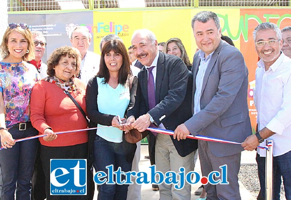 El primer Punto Limpio de la región implementado con recursos de la Subdere, inauguró la Municipalidad de San Felipe, el que se ubica en las dependencias del estadio municipal.